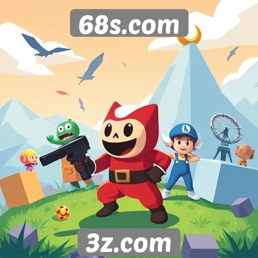 Destaques dos jogos mais jogados em 68s.com