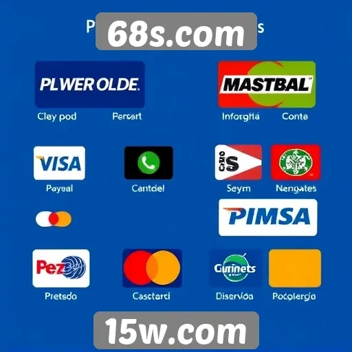 Alternativas de pagamento no 68s.com